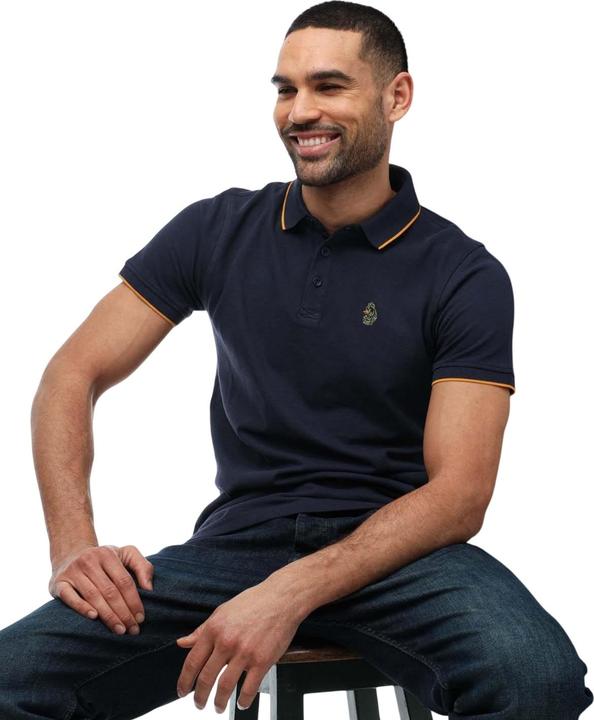 Produktbild Luke 1977 Ricky Poloshirt Mit kontrastfarbenen Streifen (XS)