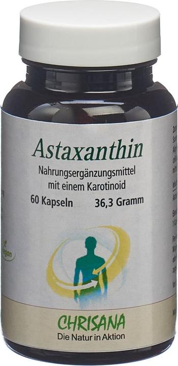 Produktbild Chrisana Astaxanthin (60 Stück, Kapseln, 500 g)