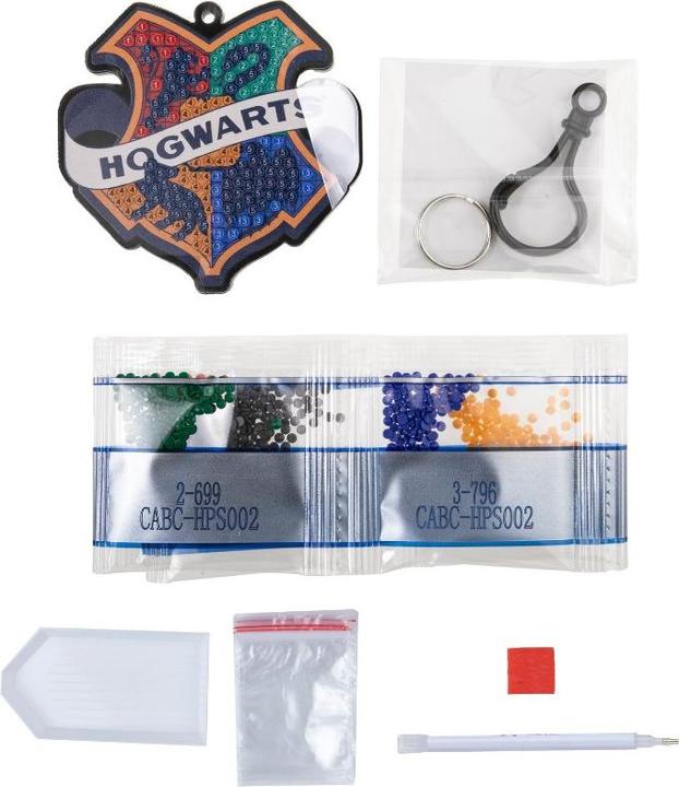 Image du produit Craft Buddy Badge Hogwarts, Pendentif Crystal Art