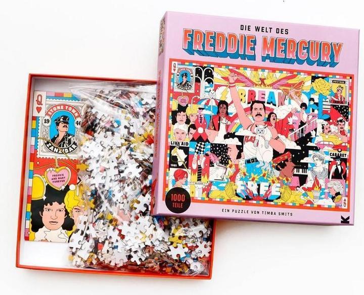 Produktbild Die Welt des Freddie Mercury (1000 Teile)