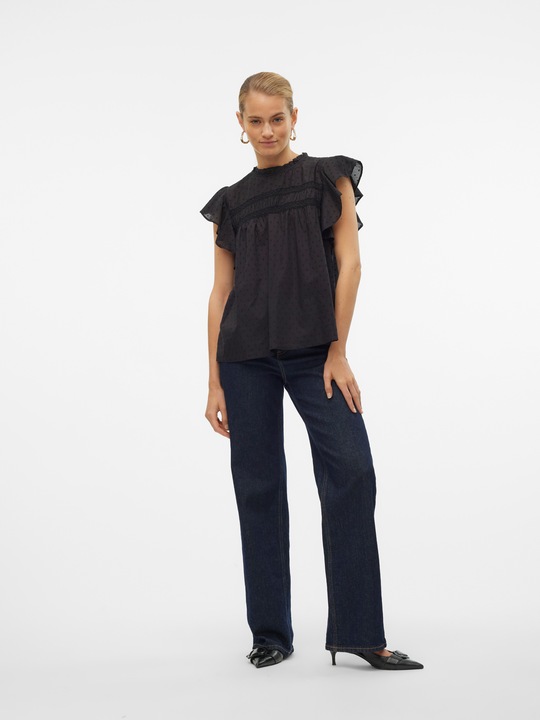 Image du produit Vero Moda Vmtrine Sl Lace Top Wvn Ga Noos (L)
