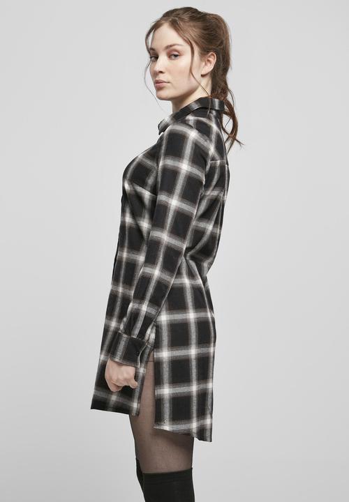 Immagine prodotto Urban Classics Abito camicia in cotone check da donna (S)