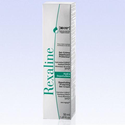 Actual product image Rexaline 3D Hydra-DepolluSkin (50 ml, Face gel)