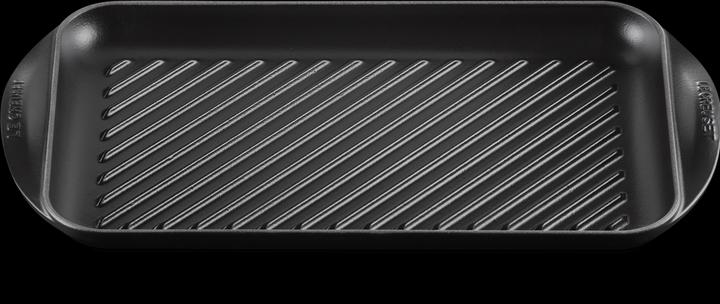 Produktbild Le Creuset Grillpfanne rechteckig Extralarge 47x25x32cm schwarz Matt (Grillpfanne, Gusseisen)
