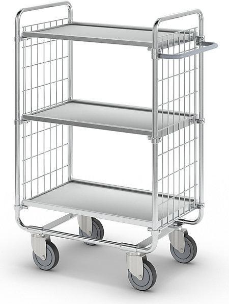 Actual product image HelgeNyberg SERIES 100 shelf truck (200 kg)