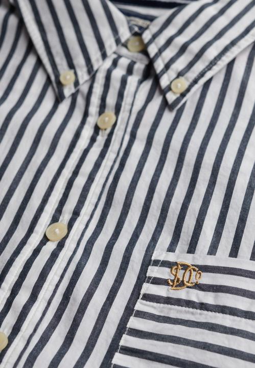 Immagine prodotto Superdry Poplin Langarmhemd mit lockerer Passform (L, M)
