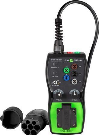 Elma Instruments Elma EVSE-200 adapter activates the charging station by connecting the electro