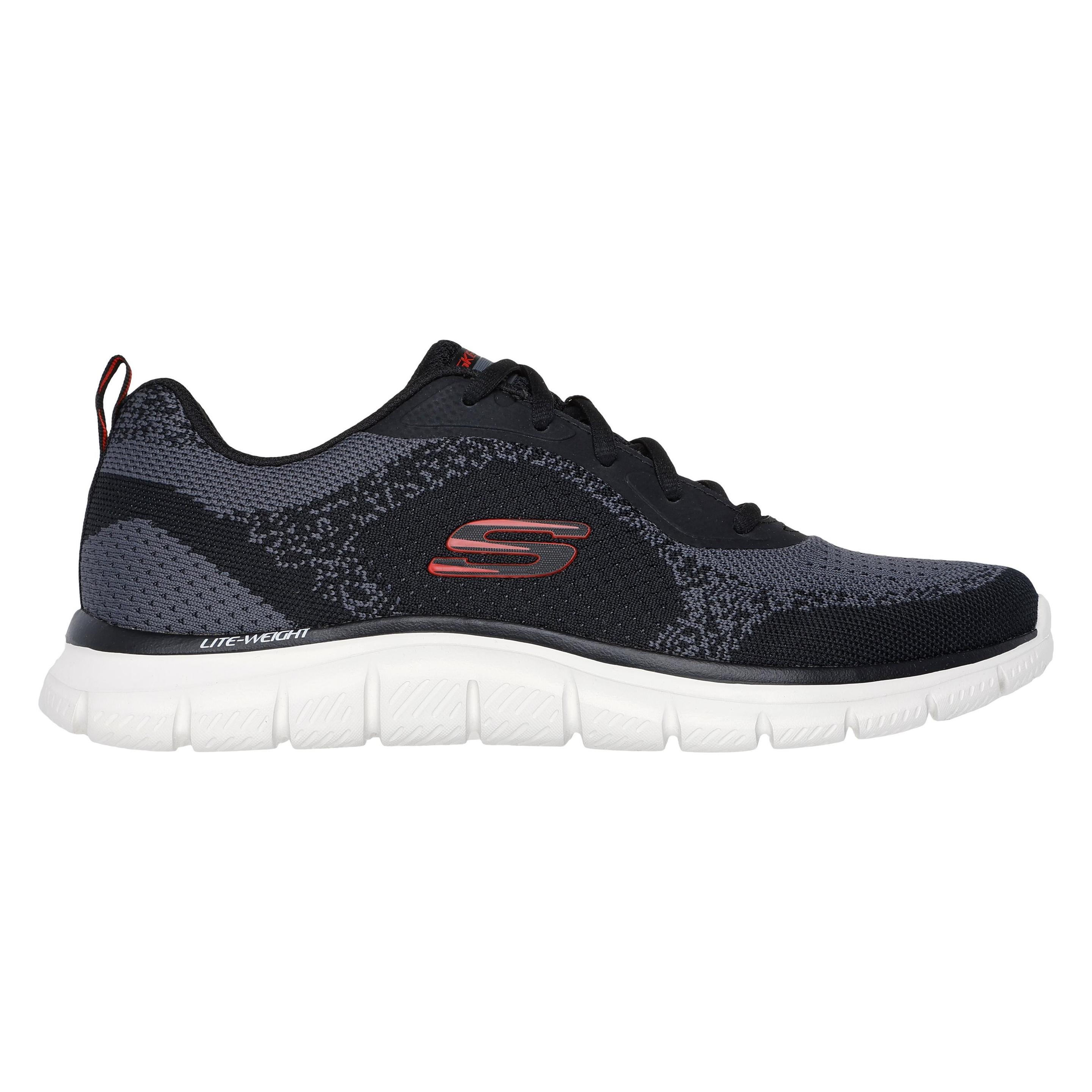 Skechers, Mannen, Sneakers, Spoor-Glendor, Zwart, (42.5)