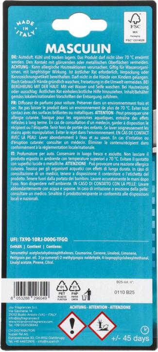 Image du produit Mr & Mrs Fragrance Cesare Édition spéciale Masculin