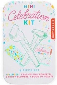 Actual product image Kikkerland Celebration kit
