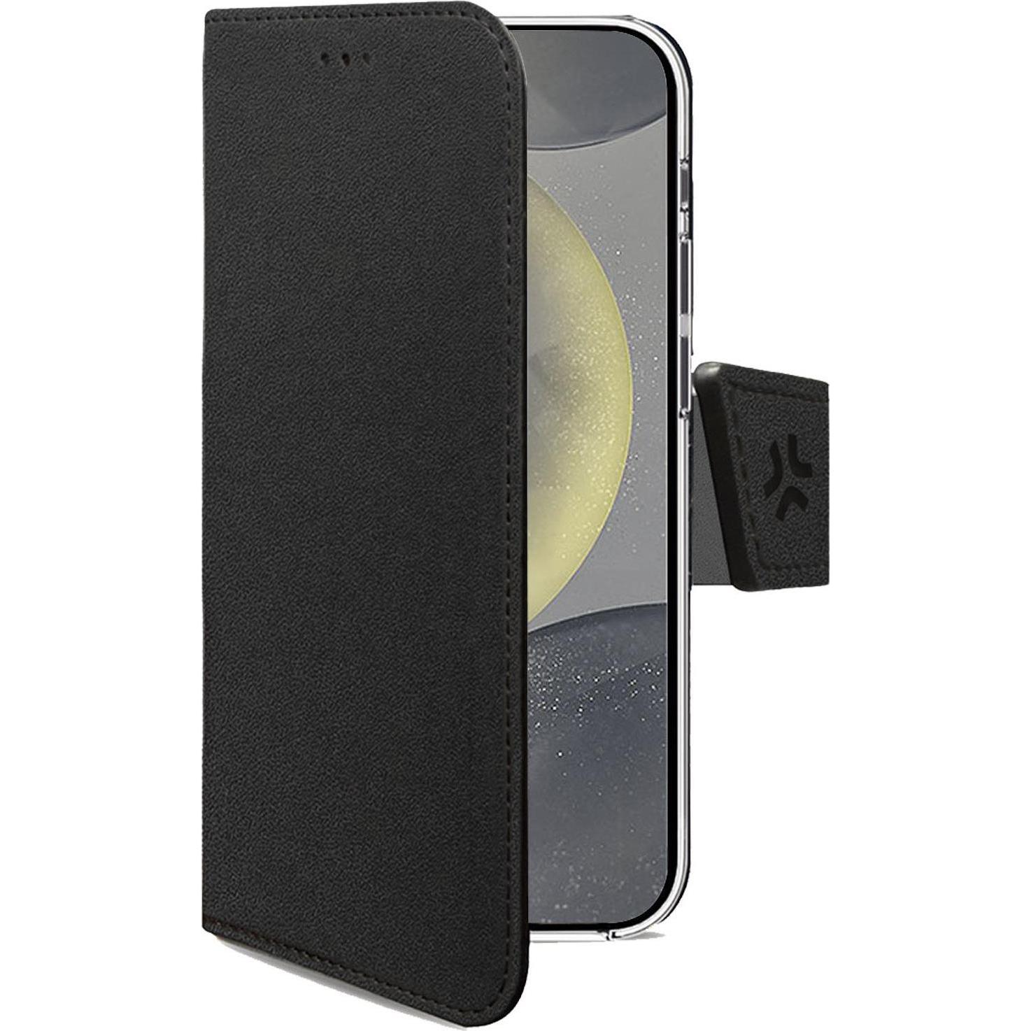 Celly Nero Wally Custodia Galaxy S26 5G (Samsung Galaxy S26), Cover Smartphone,