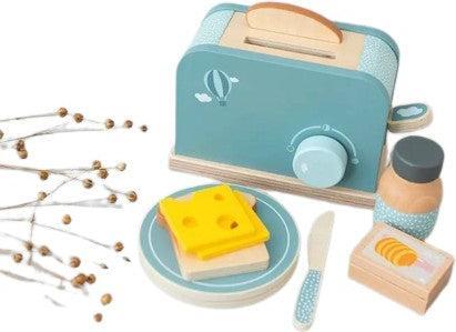 Produktbild Activity Board Küchenspielzeug, Toaster aus Holz, Spielküchengeschirr, Kinderzubehör, Kinderküche