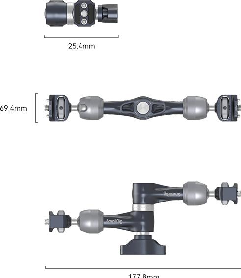 Immagine prodotto SmallRig 4194 Braccio a rosetta (7â)