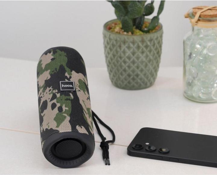 Produktbild Hoco Tragbarer Bluetooth-Lautsprecher HC16 in Tarnfarbe (3 h, Batteriebetrieb)
