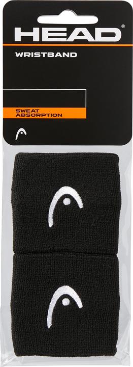 Head Wristband 2.5" schwarz (2 Stk)