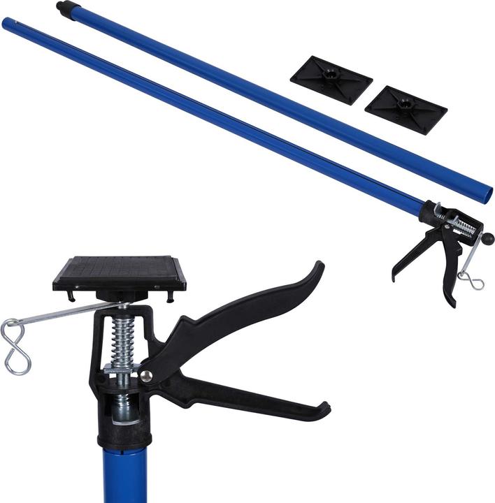Immagine prodotto Wiltec Supporto per il soffitto 115-290cm 30kg Supporto per l'assemblaggio in acciaio Supporto per la (2900 mm)