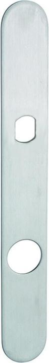 Glutz Outside door plates for door knobs 5345-30 K extra narrow (Door plate set)