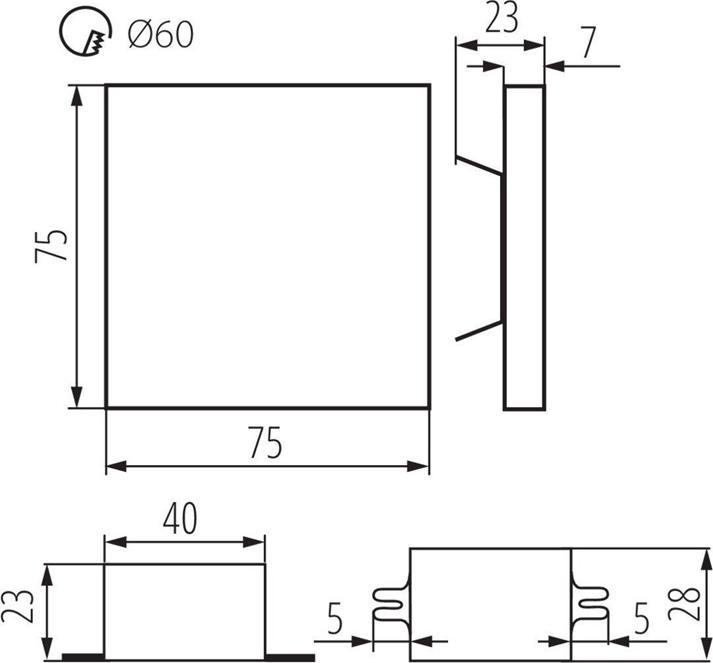 Produktbild Kanlux Apus (13 lm)