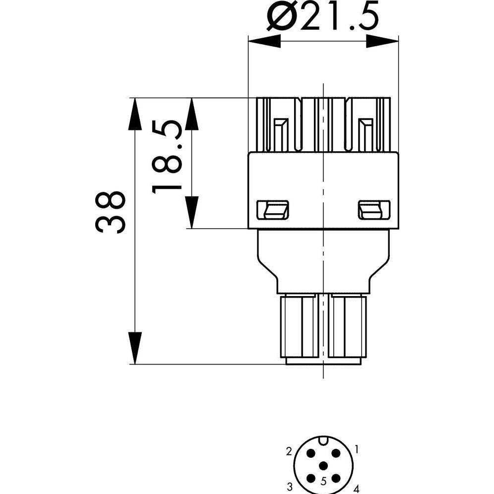 Thumbnail - Schlegel Kontaktelement 1 Schliesser tastend 1 St., Taster + Schalter