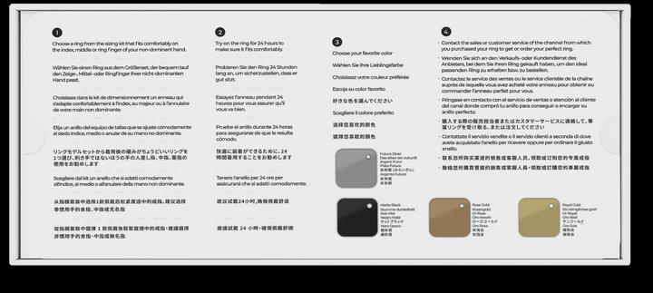 Image du produit RingConn Smart Ring Gen 2. Sizing Kit