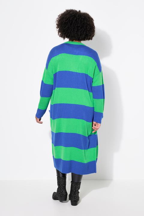 Produktbild Angel of Style Long-Strickjacke, Straight Fit, Blockstreifen (46, 48)