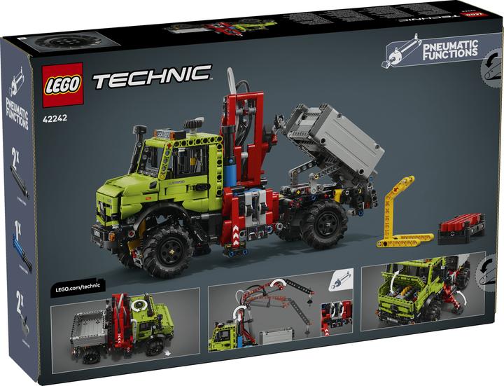 Produktbild LEGO Technic 42242 Mercedes-Benz Unimog U 5023 med kran