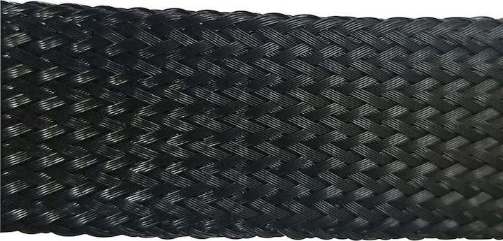 Produktbild RND Electronics Geflechtschläuche 25... 55mm PET Schwarz (Kabelschlauch, 1 cm)
