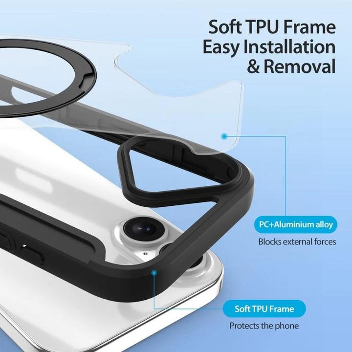 Produktbild Dux Ducis Skin X Pro 360° Ring Stand Series Lederhülle (Apple iPhone 17)