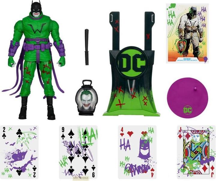 Produktbild McFarlane DC Multiverse Actionfigur Batman (Batman: Last Knight on Earth) Jokerized (Gold Label) 18 cm