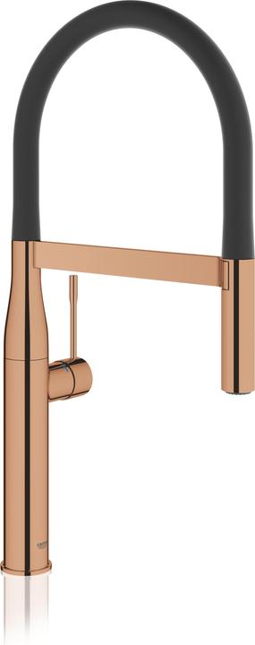 Actual product image Grohe Kitchen mixer with flexible spout Essence warm sunset glossy 30294