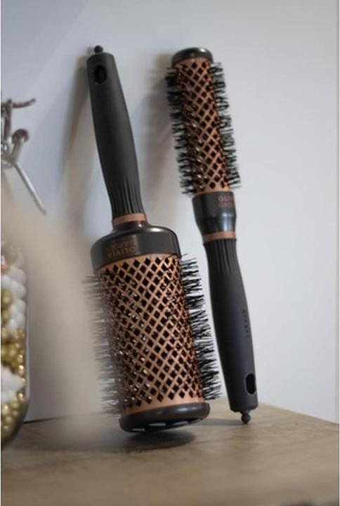 Produktbild Olivia Garden Expert Blowout Heat Nylgard Bristles 25mm Bronze Hochleistungs-Blowout-Haarbürste f