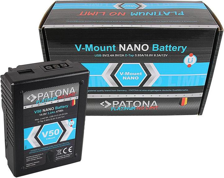 Produktbild Patona V50 Nano (Kamera Akku)