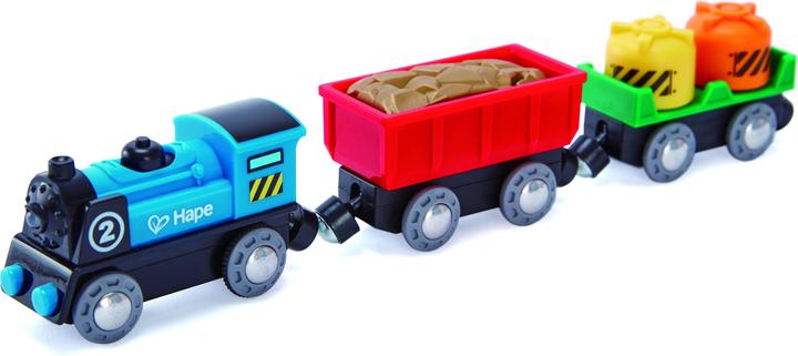 Hape Treno merci con trazione a batteria