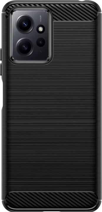 Actual product image Screenguard Xiaomi Redmi Note 12 4G Cover Carbon Brushed Soft TPU (Xiaomi Redmi Note 12)