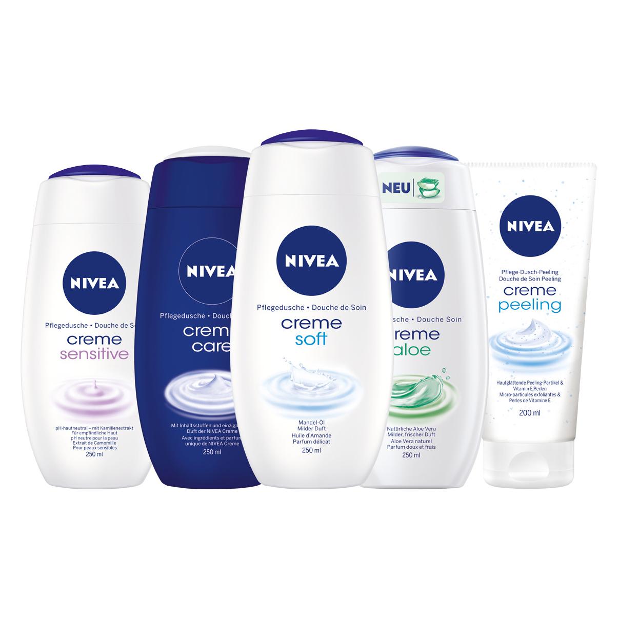 NIVEA Care Shower Cream Peeling - buy at Galaxus - Galaxus