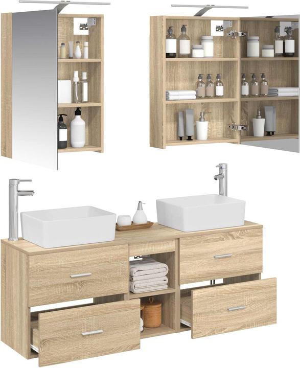 Produktbild vidaXL Badezimmer-Aufbewahrungsmöbel