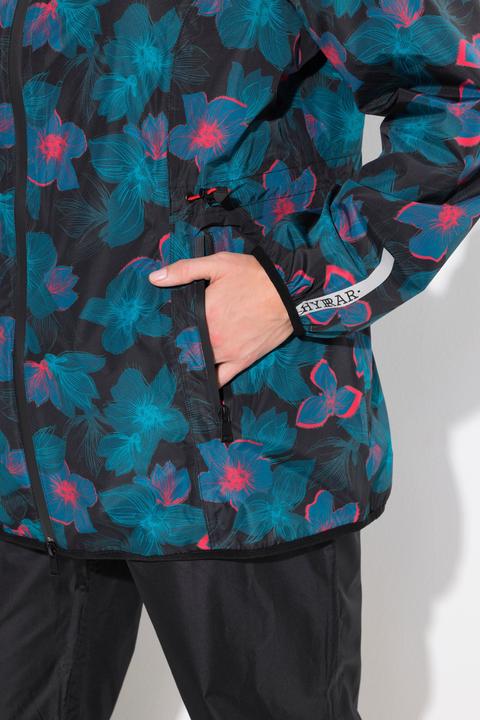 Produktbild Ulla Popken Regenjacke, leicht, wasserdicht, Kapuze, Zipptaschen (42, 44)