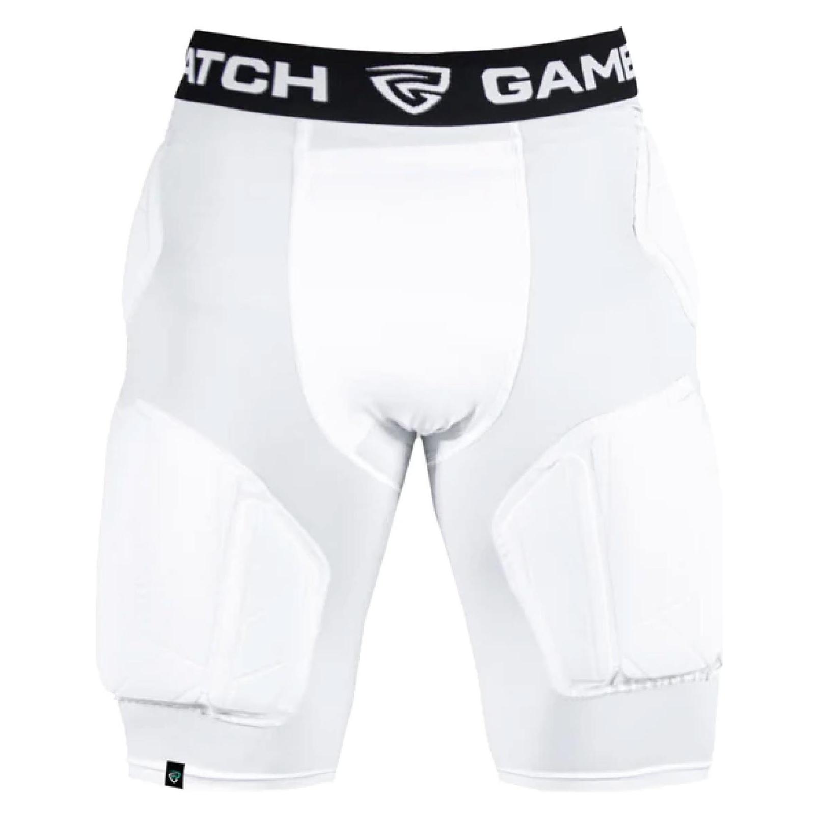 Gamepatch, Unisex, Funktionsunterhose, Padded Shorts Pro + (Xs), Weiss, Xs
