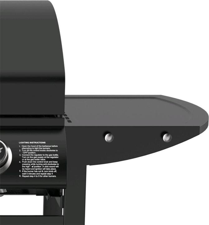 Actual product image Mr. Grill Gas barbecue 3 burners (9 kW)