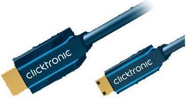Produktbild clicktronic Mini-HDMI Adapterkabel Ethernet (2 m)