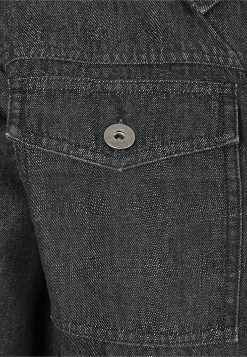 Actual product image Urban Classics Ladies Short Oversized Denim Jacket (L)