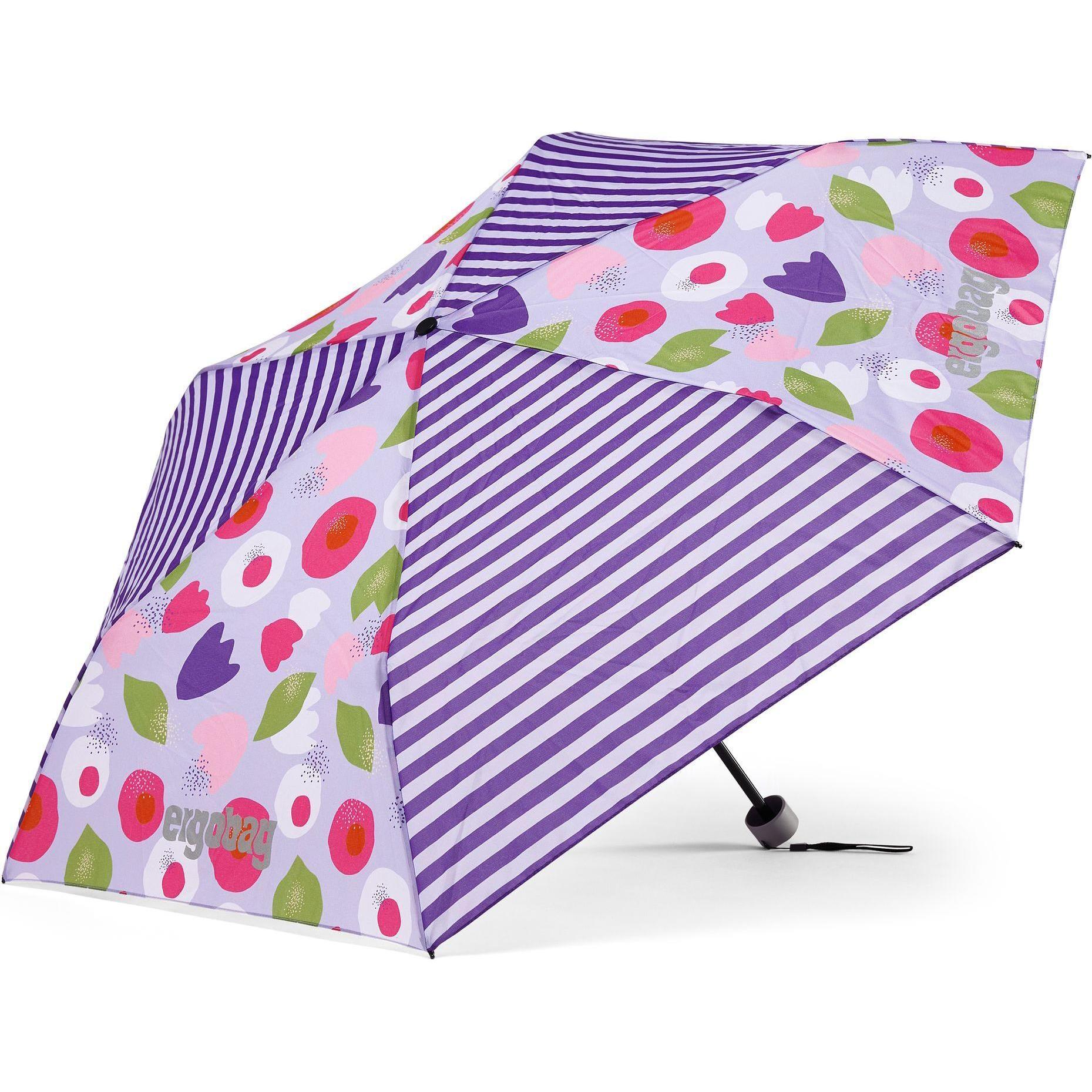 Ergobag, Regenschirm, Zubehör Kinder Taschenschirm 21 cm, Mehrfarbig