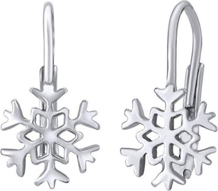 Produktbild Silvego Silver earrings Snowflake SILVEGOB70566