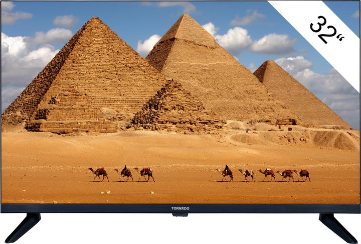 Produktbild Tornado TV 32ES4301X / Frameless 32 ich WebOS TV Schwarz (32", LED, HD ready)