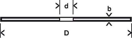 Immagine prodotto Bosch Professional Zubehör PRO Disco da taglio multi materiale, 115 x 1 x 22,23 mm