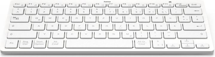 Actual product image Hama Bluetooth® mini keyboard Travel 400 for tablets, wireless, WS, QWERTZ DE (00125133) (DE, Wireless)
