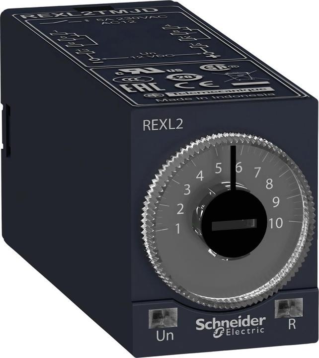 Produktbild Schneider Electric 2 CO On Delay timer 230V AC REXL2TMP7