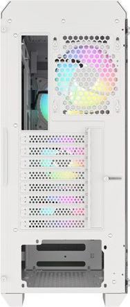 Produktbild Genesis NATEC PC case Irid 505 ARGB Baltas midi Tower (ATX, mATX, Mini-ATX)