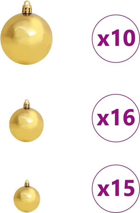 Image du produit vidaXL Weihnachtsbaum Dekoration (150 cm)