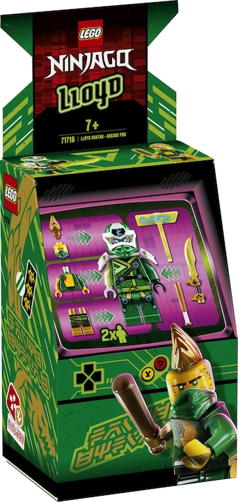 Produktbild LEGO Avatar Lloyd Arcade Kapsel (71716, LEGO Ninjago)